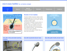 Tablet Screenshot of microbub.com